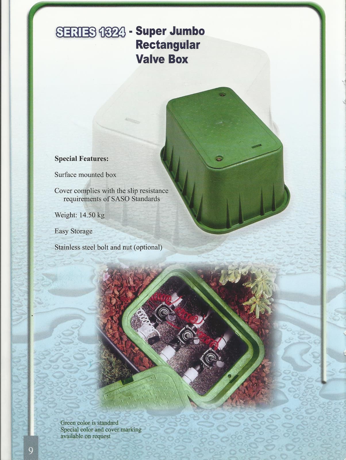 Super Jumbo Valve Box